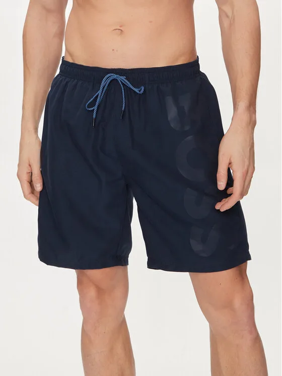 Boss Плувни шорти Orca 50509127 Тъмносин Regular Fit – Мъжки бански