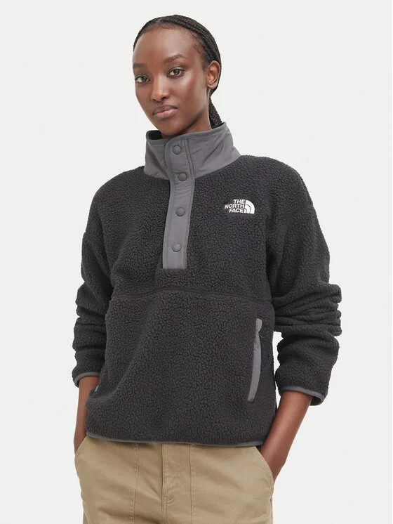 Дамски полар The North Face Cragmont NF0A8J42 черен – Дамски полари