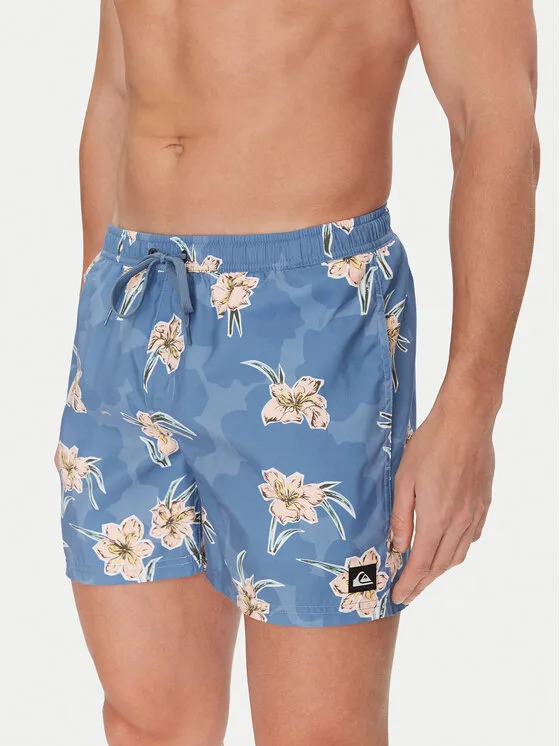 Мъжки плувни шорти Quiksilver Everyday Straight Volley 15 сини – Мъжки бански