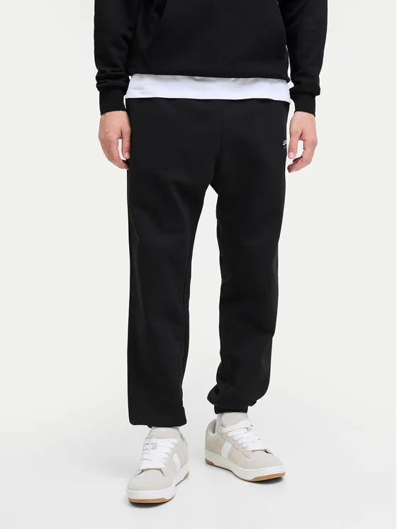 Jack & Jones Долнище анцуг Kane Soho 12278943 Черен Regular Fit – Мъжки спортни панталони