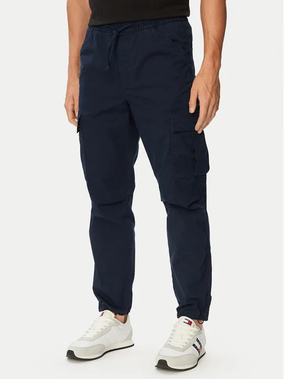 Tommy Jeans Джогъри Sonny DM0DM23539 Тъмносин Regular Fit – Мъжки спортни панталони