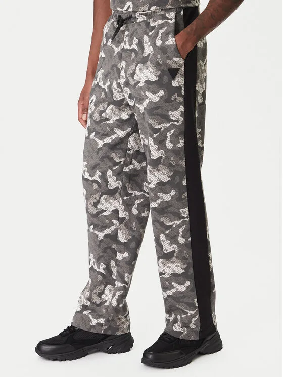 Guess Долнище анцуг Z6RB02 K9YI1 Сив Regular Fit – Мъжки спортни панталони