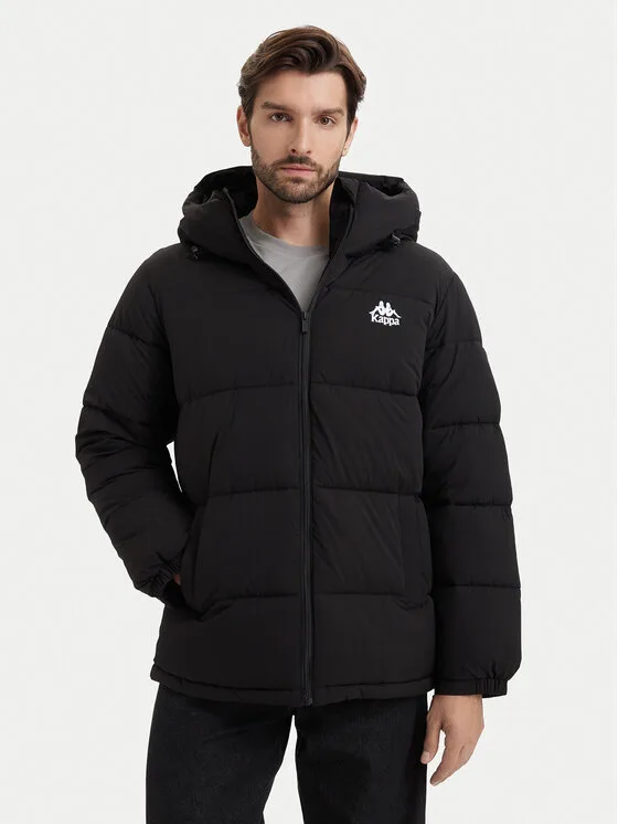Kappa Зимно яке 36226TW Черен Comfort Fit – Мъжки зимни якета