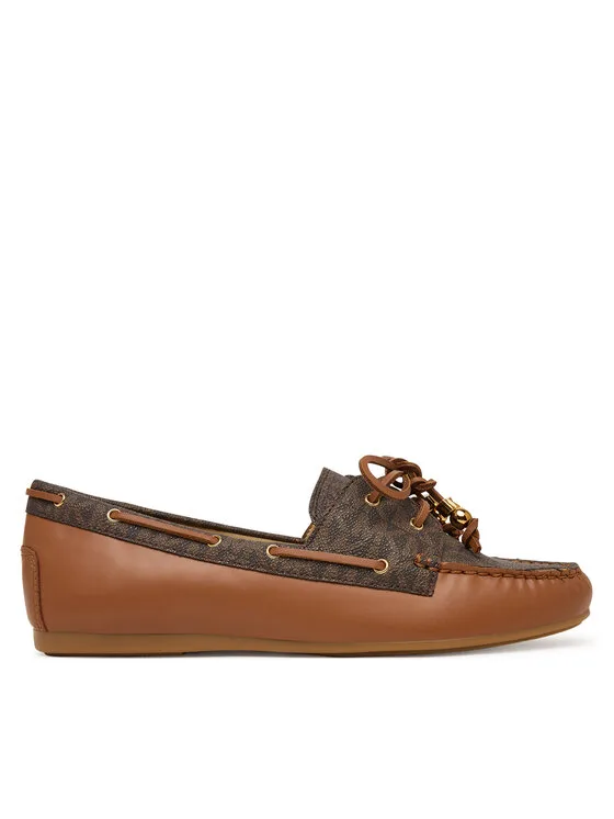 Дамски мокасини MICHAEL Michael Kors Fallon Moc кафяви