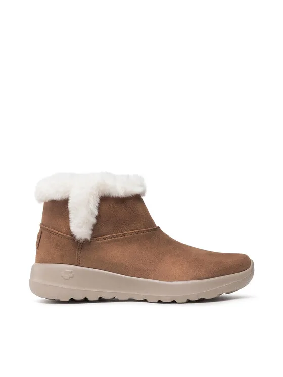 Дамски боти Skechers Endeavor 144013/CSNT кафяви – Дамски равни боти