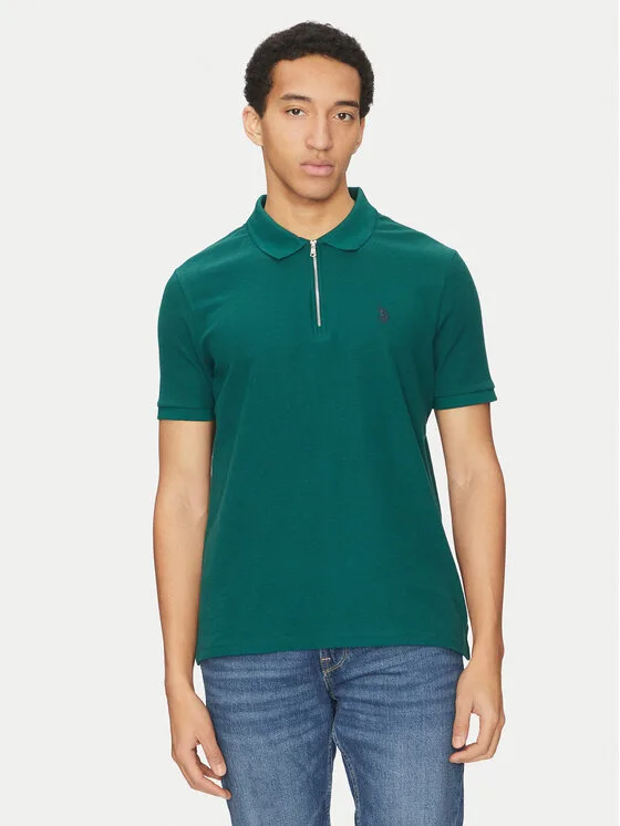 Мъжка поло тениска U.S. Polo Assn. MUP3335 зелена – Мъжки поло тениски