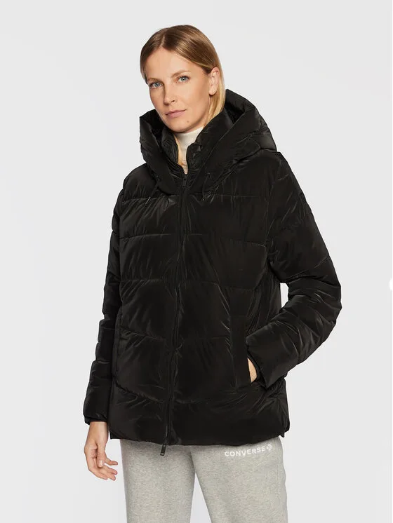 CMP Зимно яке 32K3096 Черен Regular Fit – Дамски зимни якета
