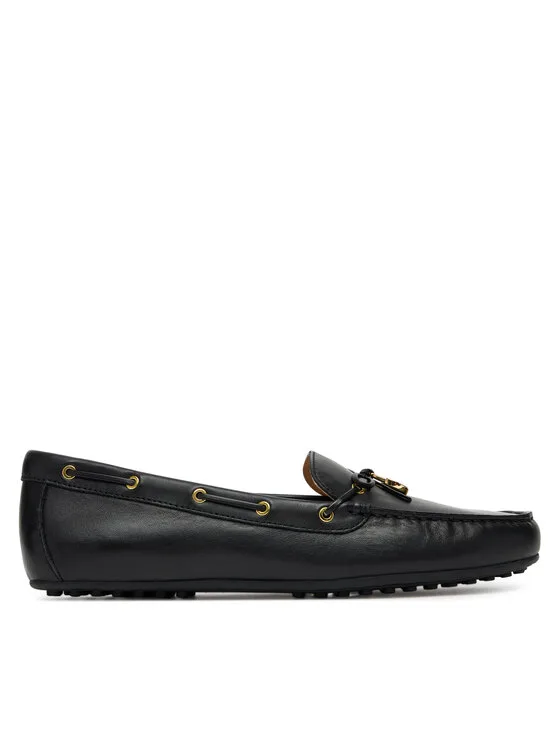 Дамски мокасини LAUREN RALPH LAUREN Wylie черни – Черен