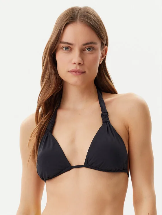 Дамско горнище на бански Seafolly Collective черно – Черен – Дамски бикини бански