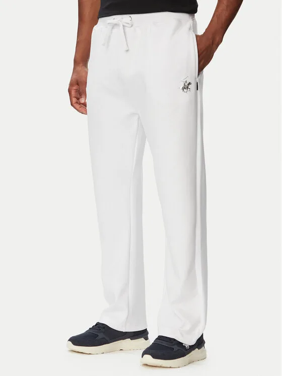 Beverly Hills Polo Club Долнище анцуг M6608B-HR Бял Regular Fit – Мъжки спортни панталони