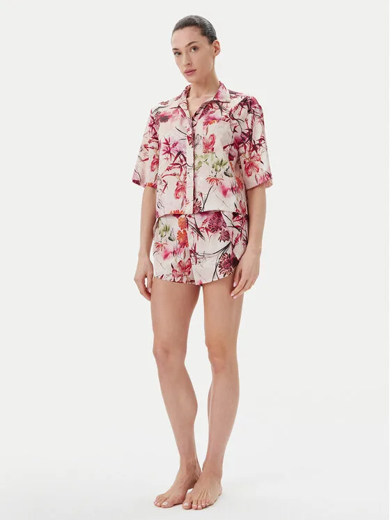 Guess Риза O5GX11 WH9C2 Цветен Regular Fit – Дамски ежедневни ризи