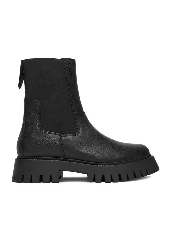Дамски боти G-STAR Raw WI23-LADIES-01 черни – Черен – Дамски равни боти