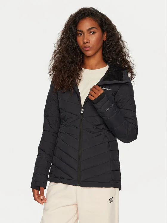Дамско яке Columbia Outdoor Joy Peak II черно – Черен – Дамски преходни якета