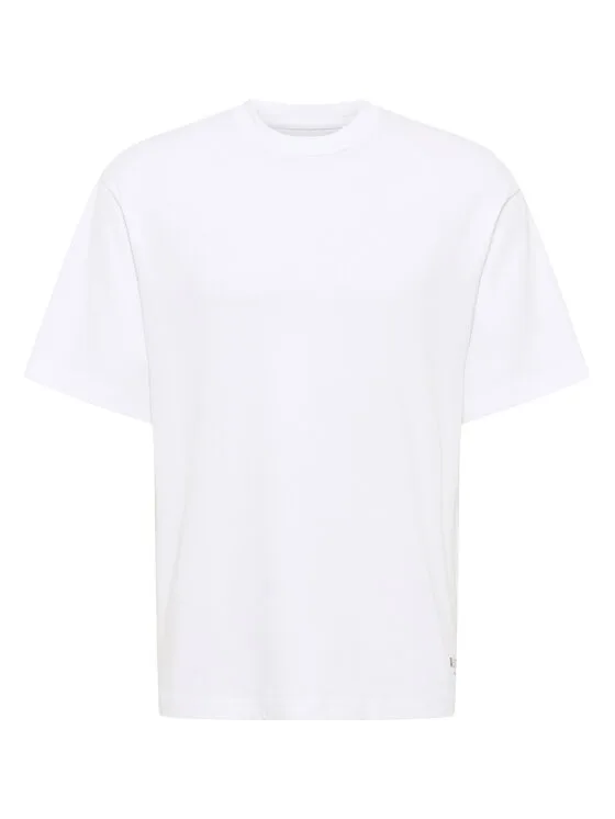 Mustang Тишърт Akron 1016499 Бял Relaxed Fit – Мъжки тениски