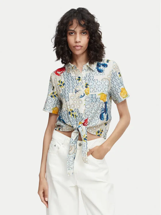 Vero Moda Риза Valentina 10351011 Цветен Regular Fit – Дамски ежедневни ризи