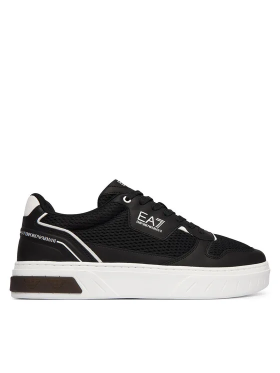 Мъжки маратонки EA7 Emporio Armani MC138 7X000650 AF23102 черни – Черен – Мъжки ниски маратонки