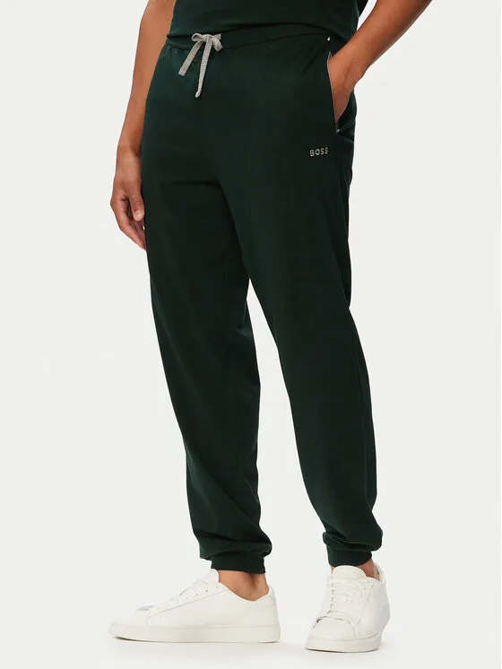 BOSS Долнище анцуг Mix&Match 50515305 Тъмнозелен Regular Fit – Мъжки спортни панталони