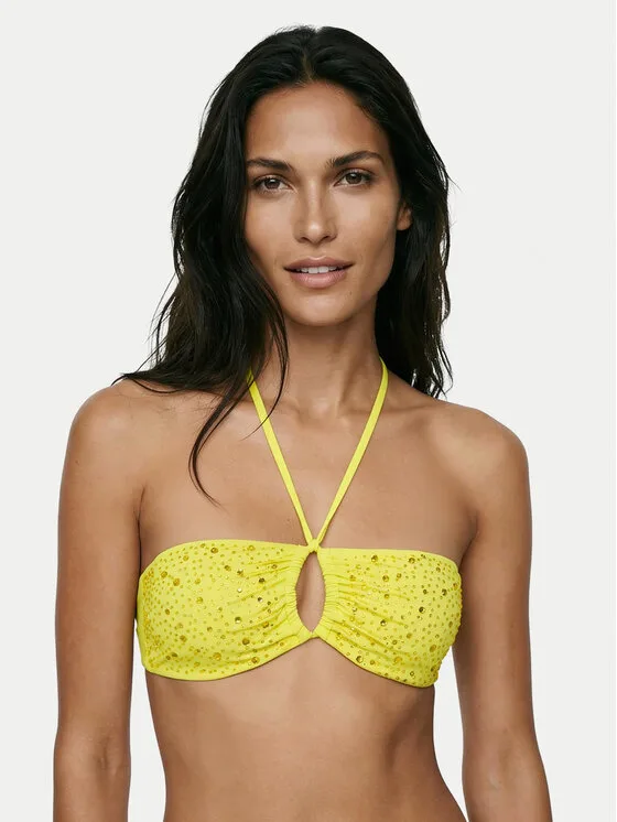 Дамски цял бански Guess E6GJ35 MC040 зелен – Дамски цели бански