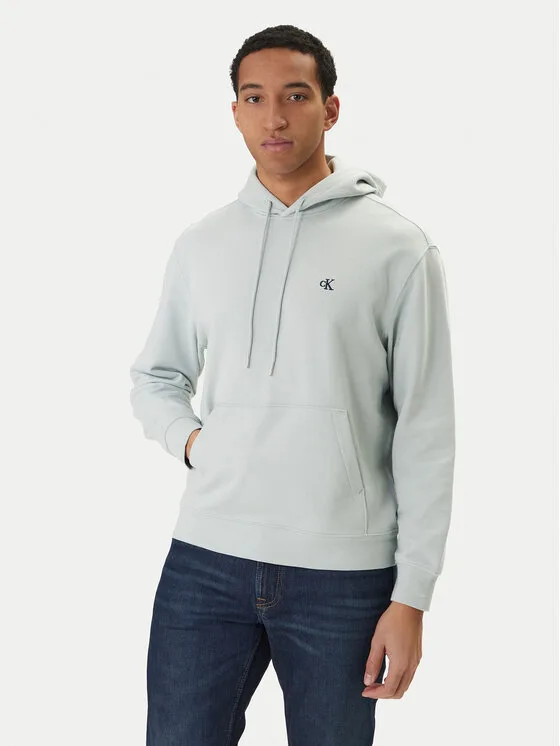 Мъжки суитшърт Calvin Klein Jeans LV04RC297G зелен – Мъжки суитшърти без цип