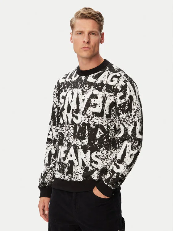 Karl Lagerfeld Jeans Суитшърт B3M20022 Черен Regular Fit – Мъжки суитшърти без цип