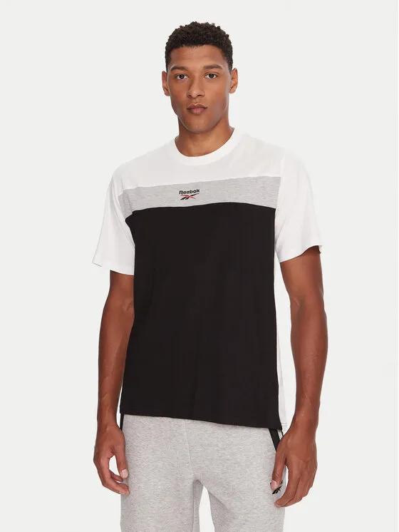 Мъжка тениска Reebok RK25156CCM бяла – Мъжки тениски с къс ръкав