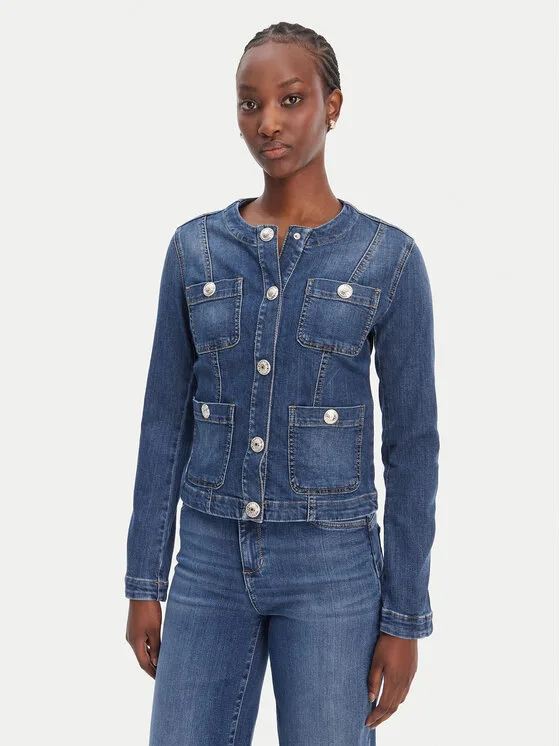 Liu Jo Дънково яке UA6260 D0275 Син Regular Fit – Дамски дънкови якета