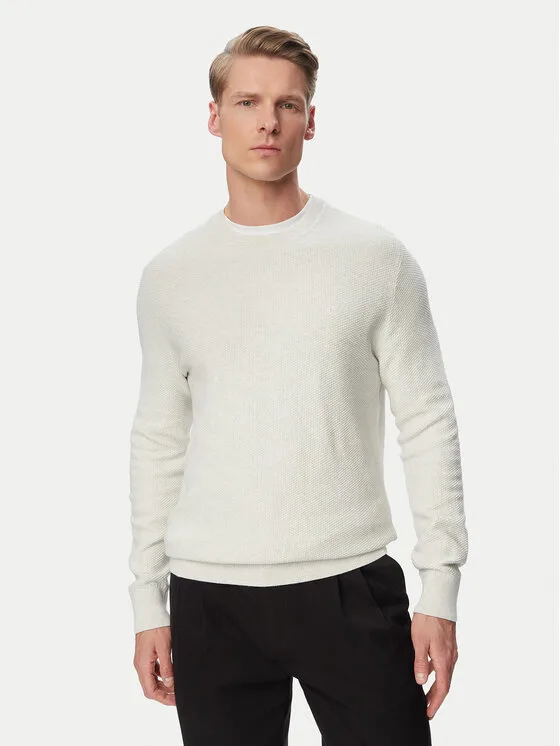 Calvin Klein Пуловер LV04LF304G Сив Regular Fit – Мъжки пуловери и жилетки