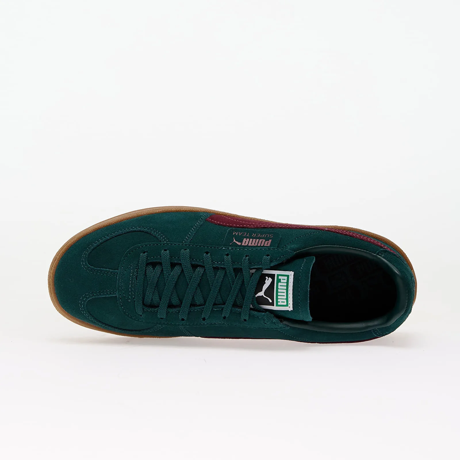 Сникърси Puma Super Team Green Terrain-Ruby Shimmer-Gum EUR 42 – Мъжки маратонки