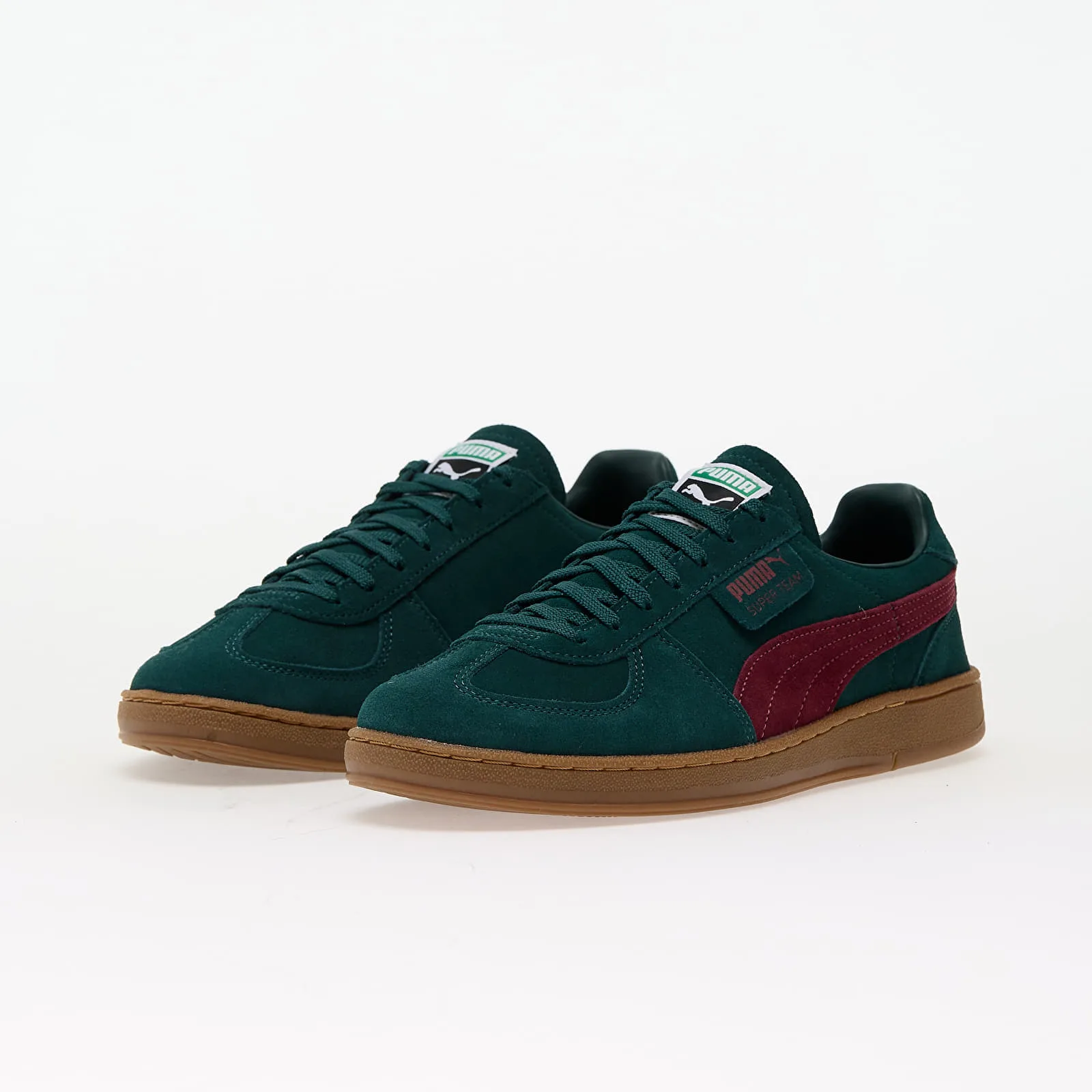 Сникърси Puma Super Team Green Terrain-Ruby Shimmer-Gum EUR 42 – Мъжки маратонки