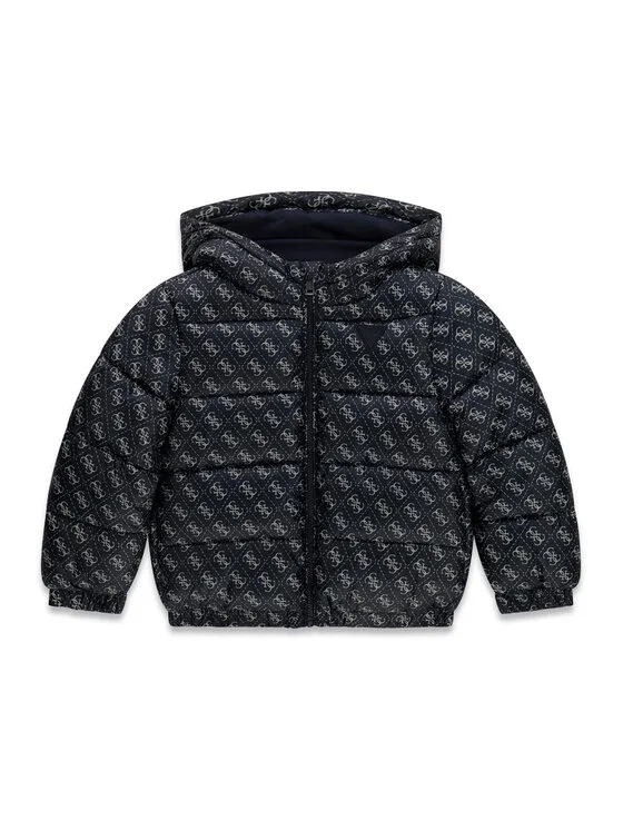 Детско яке Guess N6YL03 W2661 черно – Черен – Детски преходни якета