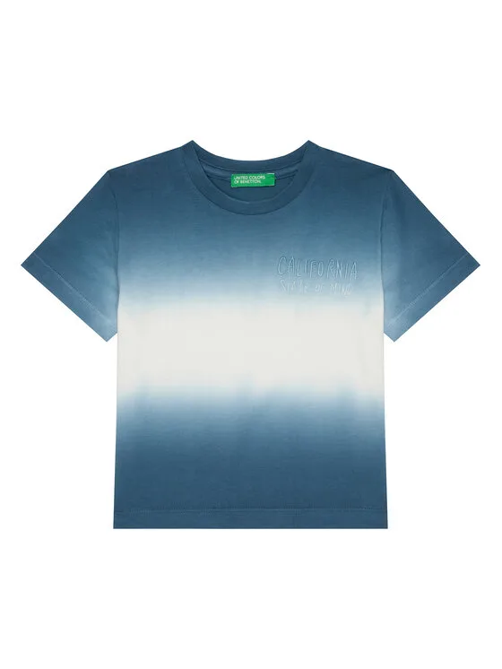 United Colors Of Benetton Тишърт 3NPDG10J5 Сив Regular Fit – Мъжки тениски