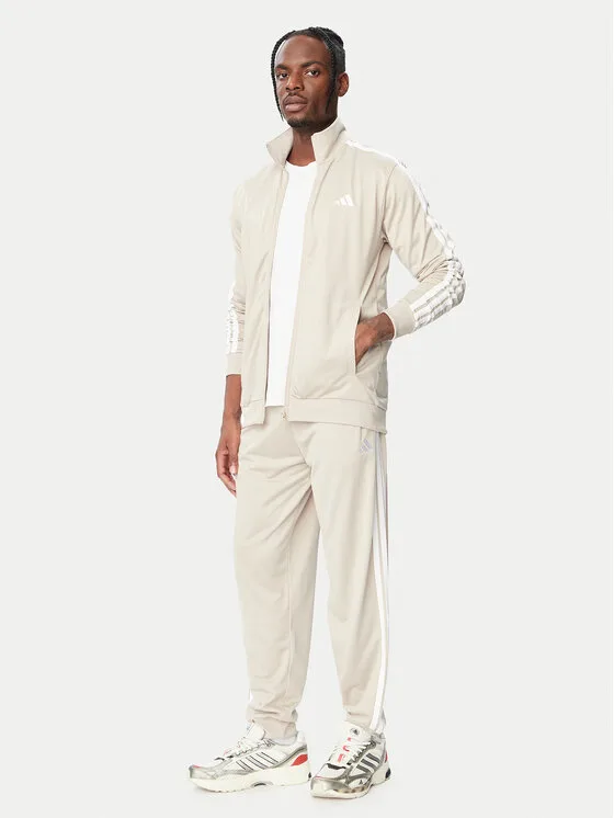 adidas Анцуг Dayready KY2276 Светлобежов Regular Fit – Мъжки анцузи