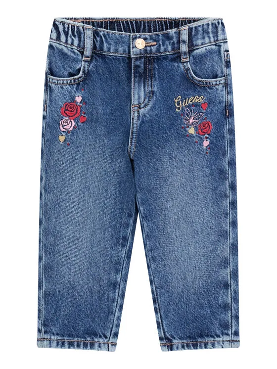 Guess Дънки K6YA06 D1156 Син Regular Fit – Детски дънки