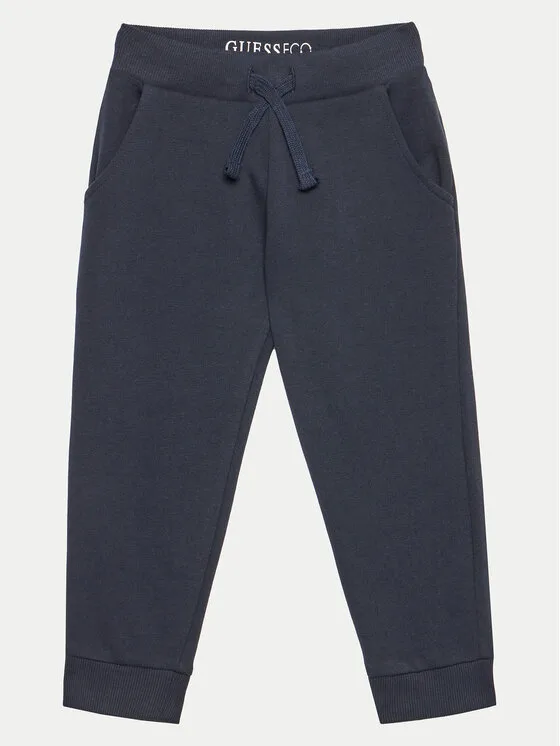 Guess Долнище анцуг N93Q17 KAUG0 Тъмносин Relaxed Fit – Мъжки спортни панталони