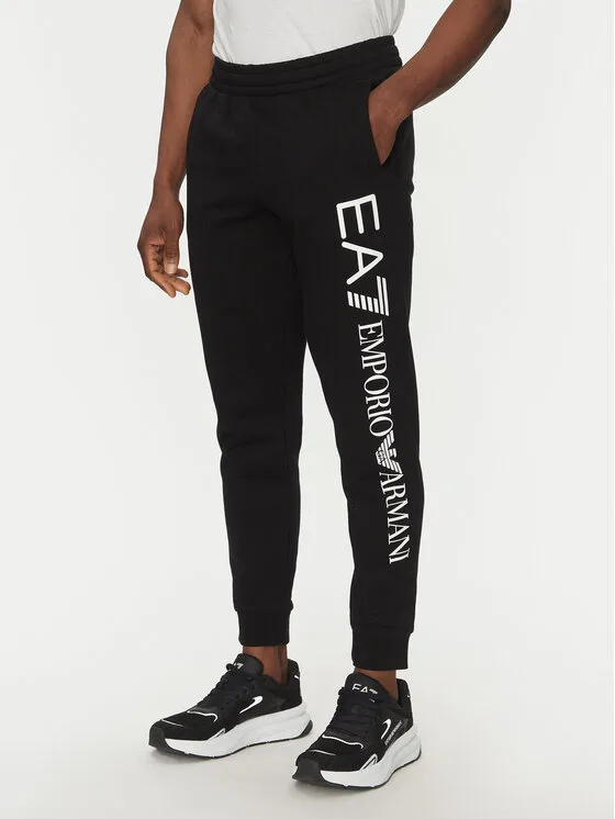 EA7 Emporio Armani Долнище анцуг 7M000572 AF10377 MC001 Черен Regular Fit – Мъжки спортни панталони