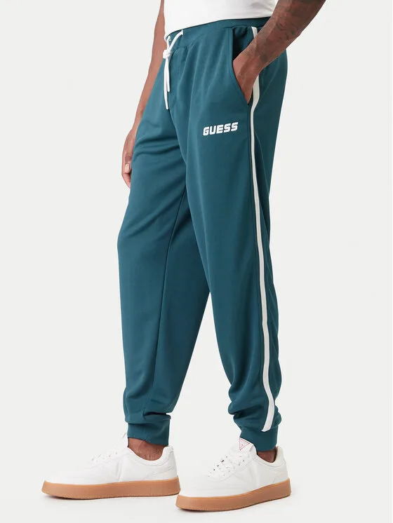 Guess Долнище анцуг Z6RB13 KD482 Зелен Regular Fit – Мъжки спортни панталони