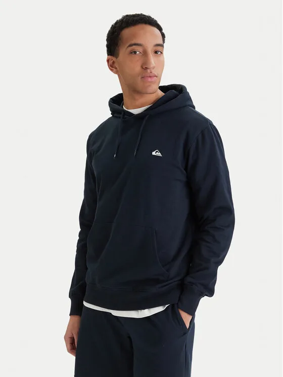 Quiksilver Суитшърт EQYFT04951 Тъмносин Regular Fit – Мъжки суитшърти без цип