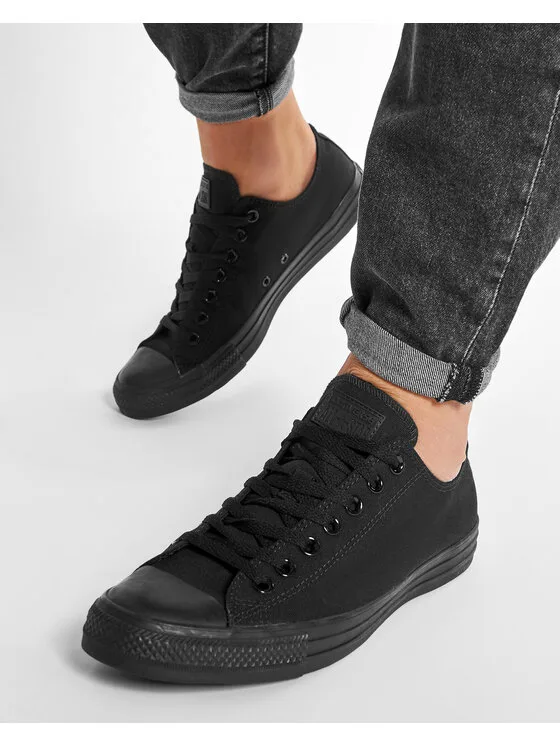 Дамски кецове Converse Chuck Taylor All Star Ox M5039C черни – Черен – Дамски ниски кецове