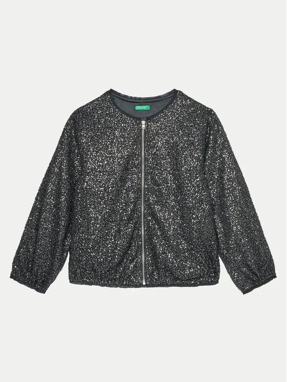 United Colors Of Benetton Яке бомбър 2JQCCN05R Сив Regular Fit – Дамски преходни якета