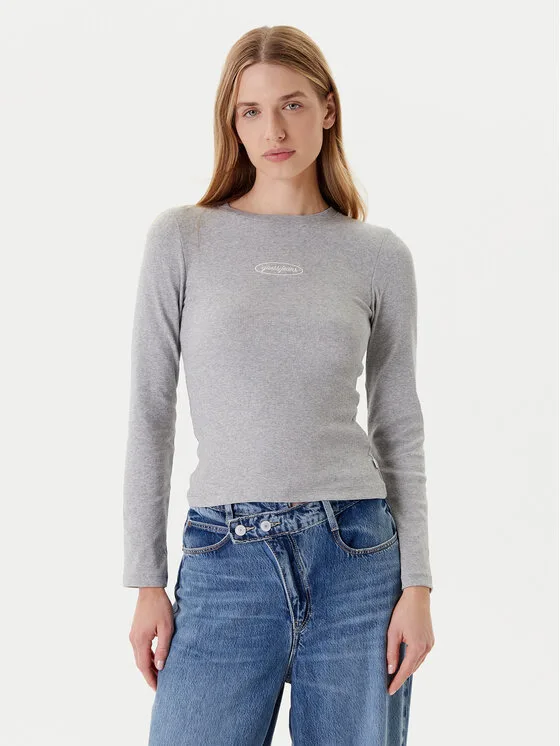 Дамска блуза Guess Jeans KA0H1 W5YP38 сива – Дамски блузи