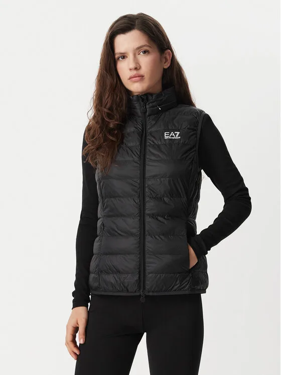 Дамски елек EA7 Emporio Armani 7W000472 AF12477 MC001 черен – Дамски елеци