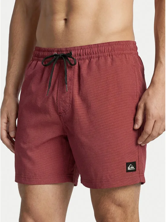 Quiksilver Плувни шорти Everyday Deluxe EQYJV04101 Червен Regular Fit – Мъжки бански