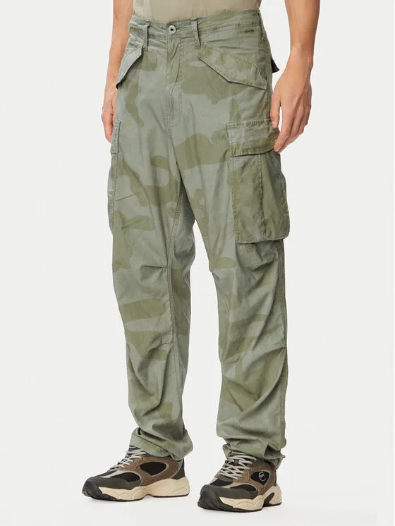 G-Star Raw Текстилни панталони MA1 Cargo D26945-E520 Светлозелен Tapered Fit – Мъжки текстилни панталони