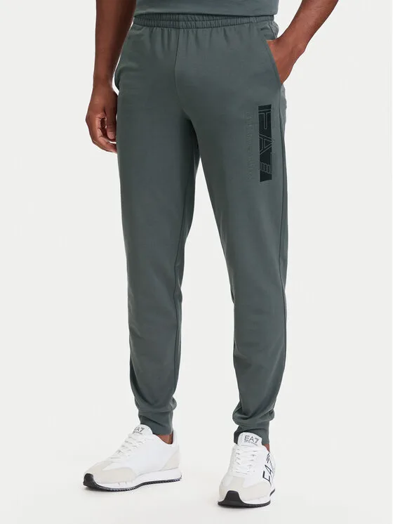 EA7 Emporio Armani Долнище анцуг 7M002422 AF13512 M8011 Сив Slim Fit – Мъжки спортни панталони