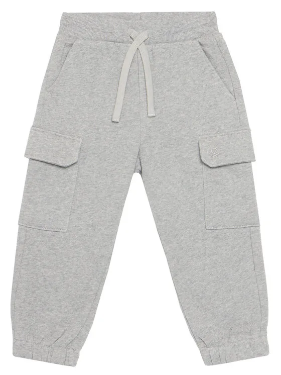 United Colors Of Benetton Долнище анцуг 3J68GF045 Сив Regular Fit – Мъжки спортни панталони
