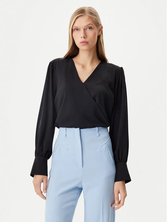 Rinascimento Блуза CFC0122866003 Черен Regular Fit – Дамски блузи