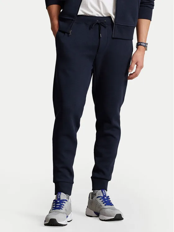Polo Ralph Lauren Долнище анцуг 710888283002 Тъмносин Regular Fit – Мъжки спортни панталони