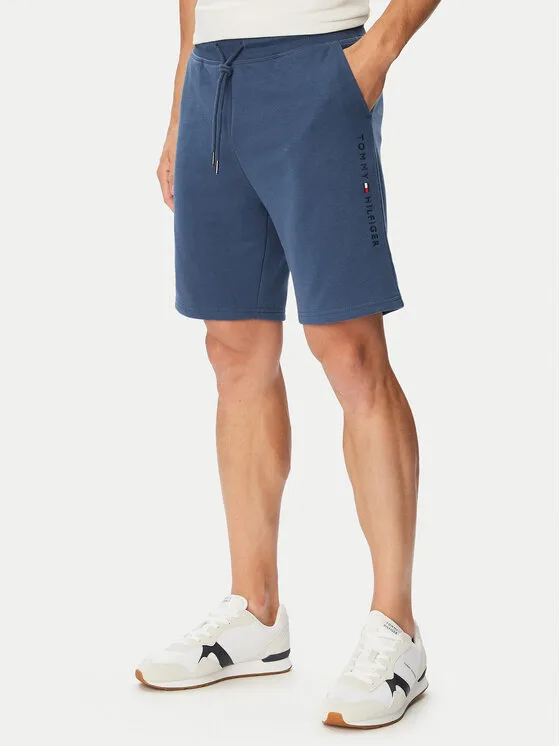 Мъжки спортни шорти Tommy Hilfiger UM0UM03452 сини – Мъжки спортни къси панталони