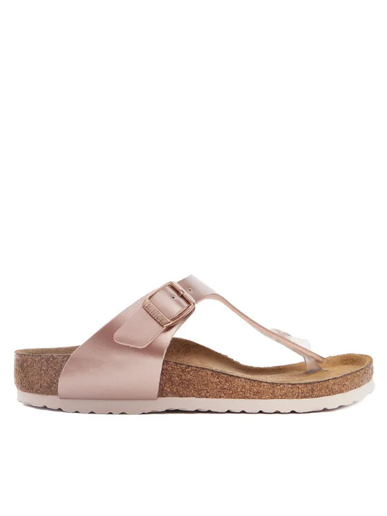 Birkenstock Джапанки Gizeh 1012526M Розово злато – Дамски джапанки