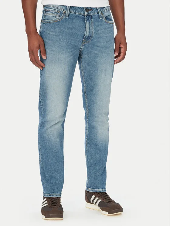 Jack & Jones Дънки Clark Vintage 12278238 Син Skinny Fit – Мъжки skinny дънки